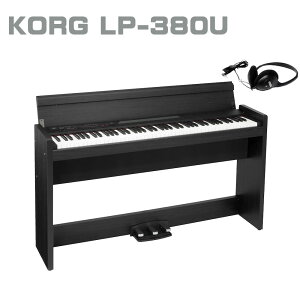 KORG LP-380U RWBK �R���O �d�q�s�A�m 88���� �w�b�h�z�� �Z�b�g ���[�Y�E�b�h�u���b�N