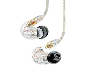 SHURE SE215-CL-A�@ �v���t�F�b�V���i�� ���Չ����C���z�� �N���A�[