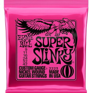 ERNIE BALL #2223 Super Slinky 009-042�@�A�[�j�[�{�[��