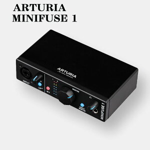 �I�[�f�B�I�C���^�[�t�F�C�X �@ARTURIA MINIFUSE 1 BK