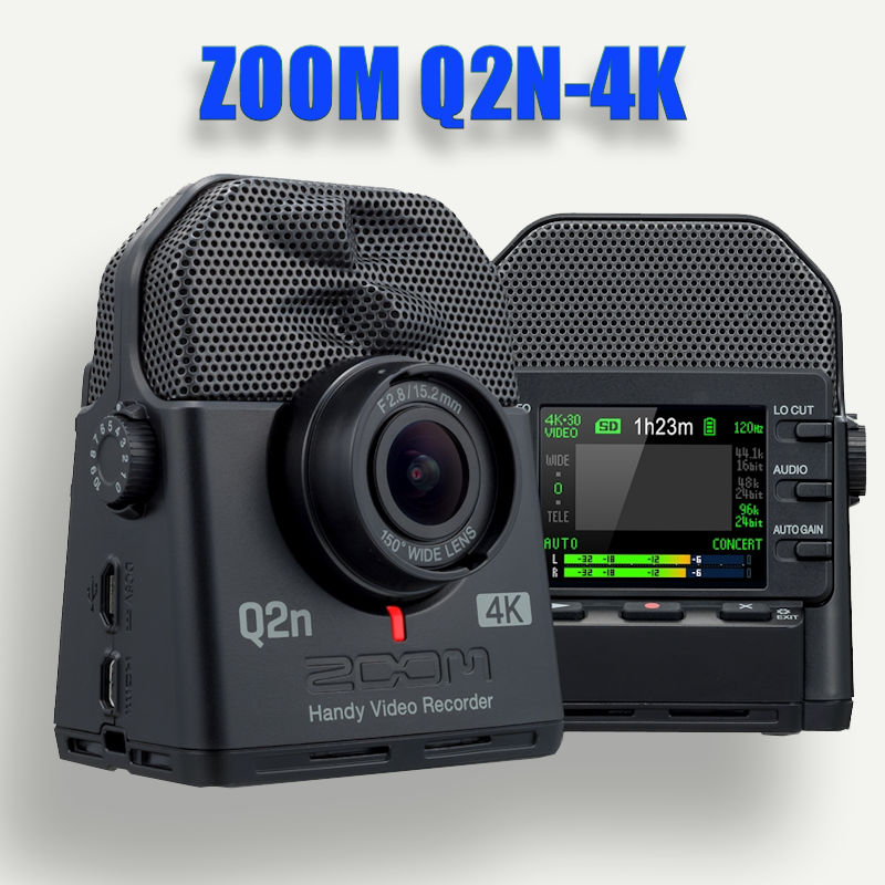 贈答品 永遠の定番モデル ZOOM Q2n-4K Handy Video Recorderミュージシャンのための4Kカメラ Recorder ハンディビデオレコーダー tedbeaudry.net tedbeaudry.net