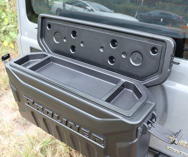 楽天市場】Jimny ジムニーシエラ JB74w リアキャリア ボックス バック 