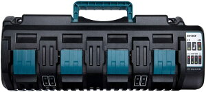DC18SF 4口充電器 マキタ 互換充電器 リチウムイオンバッテリ用 マキタ バッテリー BL1430 BL1440 BL1450 BL1460 BL1815 BL1830 BL1840 BL1850 BL1860 BL1430B BL1460B BL1830B BL1850B BL1860B など 充電可能 充電完了メロデ