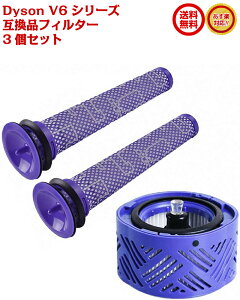 Dyson �_�C�\�� V6 �V���[�Y �݊��t�B���^�[ �|���@�p�t�B���^�[ V6 �V���[�Y �t�B���^�[ �|�X�g���[�^�[�t�B���^�[ Hepa Post Filter 3�Z�b�g 16���܂ł̂������A�����m��͓������� ��������