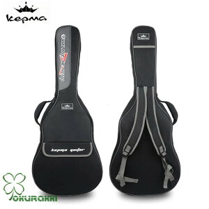 ギターケース PU合皮 ギグバッグ アコギケース セミハードケース アコースティックギターケース41インチ クッション付き 2WAY リュック型 手提げ