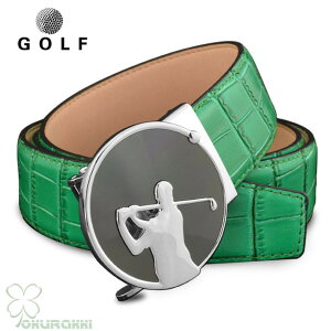 ゴルフベルト ベルト メンズ レザー 合成牛革 カジュアル スポーツ ゴルフウェア ゴルフ用品 小物 アクセサリー プレゼント ギフト