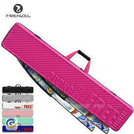 【すぐ使える感謝祭クーポン4％＆5％＆6％】【送料無料】FRENZEL ロングフィン キャリーバッグ フリーダイビング スピアフィッシング用 115cm 2足収納 軽量 頑丈 乾湿分離仕様