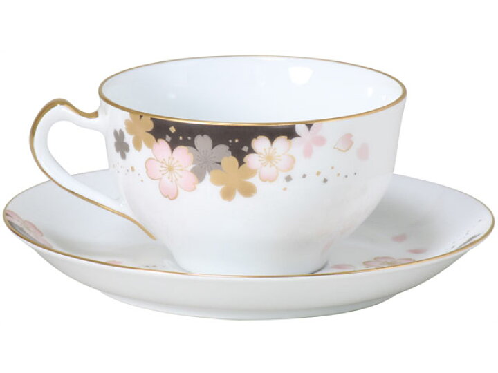 楽天市場】【大倉陶園直営店】 桜シリーズ 「友禅桜」 カップ 
