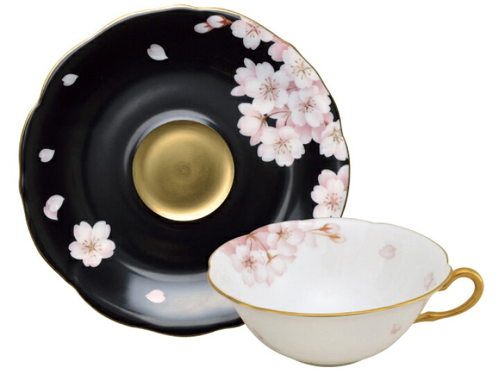 楽天市場】【大倉陶園直営店】 碗皿暦 4月『桜』 フレーバーティー碗 