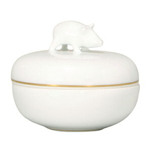 【大倉陶園直営店】 干支香合 亥 日本製