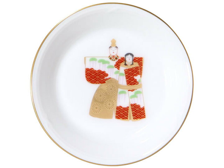 楽天市場】【大倉陶園直営店】 五歳時記 小皿揃（5枚） 約11cm 絵 