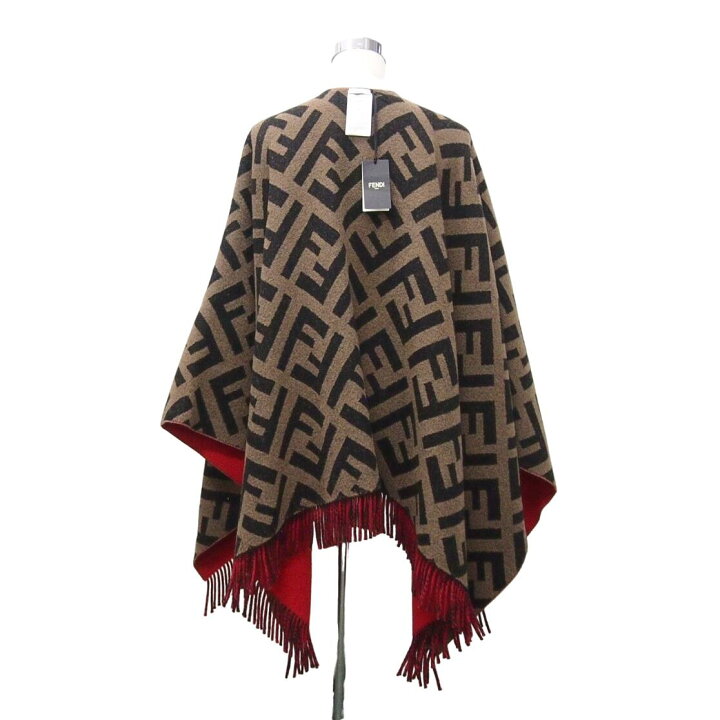 楽天市場】【中古】FENDI フェンディ FFロゴ ズッカ柄 リバーシブル 