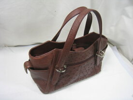 オーストリッチ　ハンドバッグ【中古】