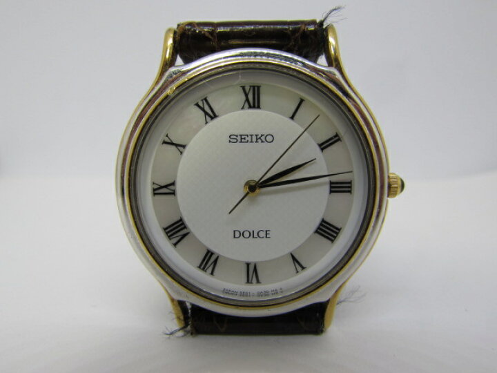 楽天市場】SEIKO(セイコー） DOLCE(ドルチェ）メンズ時計 5E61-0A20 