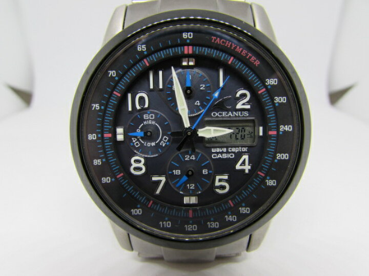 楽天市場】CASIO(カシオ） オシアナスOCW-500TBJ メンズ時計【中古 