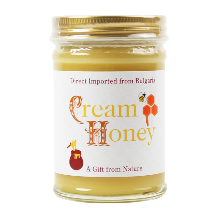 久保養蜂園 クリームハニー Cream Honey クリーミー はちみつ<br> 蜂蜜 ハチミツ ブルガリア産 プレゼント プチギフト 贈り物