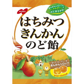 ノーベル　はちみつ　きんかん　のど飴　110g　2個　健康食品　【あす楽対応】