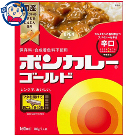 大塚食品 ボンカレーゴールド 辛口 180g×10個入×1ケース