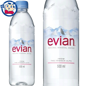 ɓ evian GrA 500ml×24{×1P[X