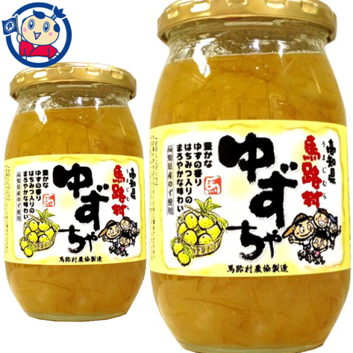 加藤美蜂園 日本ゆずレモン 馬路村ゆずちゃ 420g＊12個入＊(2ケース