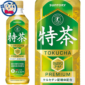 サントリー 特定保健用食品 伊右衛門特茶 500ml×24本入×2ケース 発売日：2022年4月