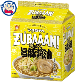 東洋水産 マルちゃん ZUBAAAN！ にんにく旨豚醤油 3食パック×9個入×1ケース 発売日：2022年4月4日