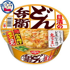 日清 どん兵衛かき揚げ天ぷらうどん 97g×12個入×1ケース