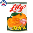 【値上げ前、在庫限りの限定価格！】三菱食品 リリー みかん（国産）EO4号缶 425g×12個入×2ケース ※プルトップ缶