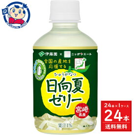 伊藤園 ニッポンエール宮崎県産日向夏ゼリー 280g×24本入×1ケース 発売日：2024年5月13日