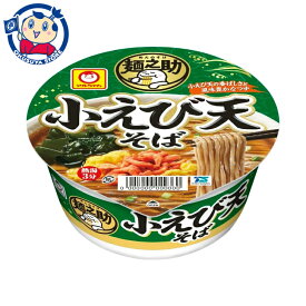 東洋水産 マルちゃん麺之助 小えび天そば 75g×12個入×1ケース 発売日：2023年9月4日