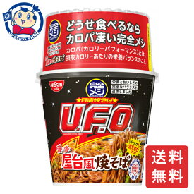 日清 完全メシ 日清焼そばU.F.O. 濃い濃い屋台風焼そば 123g×6個入×2ケース 発売日：2024年4月1日