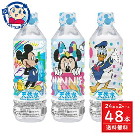 ブルボン ディズニー天然水 500ml×24本入×2ケース ※在庫限り新パッケージデザイン変更予定