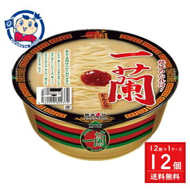 一蘭 一蘭とんこつカップ 138g×12個入×1ケース