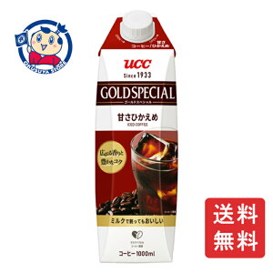 UCC S[hXyV ACXR[q[ ÂЂ 1000ml×12{×1P[X pbN R[q[  Ε Mtg 