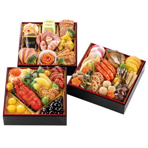 オークワオリジナル和洋参段重「寿」(配送)(2026年おせち料理/冷蔵)