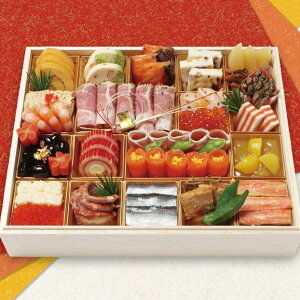 京・料亭わらびの里料亭の和洋風オードブル壱段重(配送)(2026年おせち料理/冷蔵)