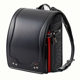 【最大7年保証/9月下旬〜10月下旬頃発送予定】ナイキ ランドセル NIKE スタンダードモデルブラック/レッドN20261BKRD　黒　赤　男の子　フィットちゃん　錠前ミラくるっロック