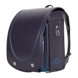 【残り1点/20%OFF】 コンバース ランドセル 型落ち 2027 入学 男の子 黒 アウトレット セール 型落ち ライトモデル パープル/タ−コイズCV-5PPBL【最大7年保証/即納】