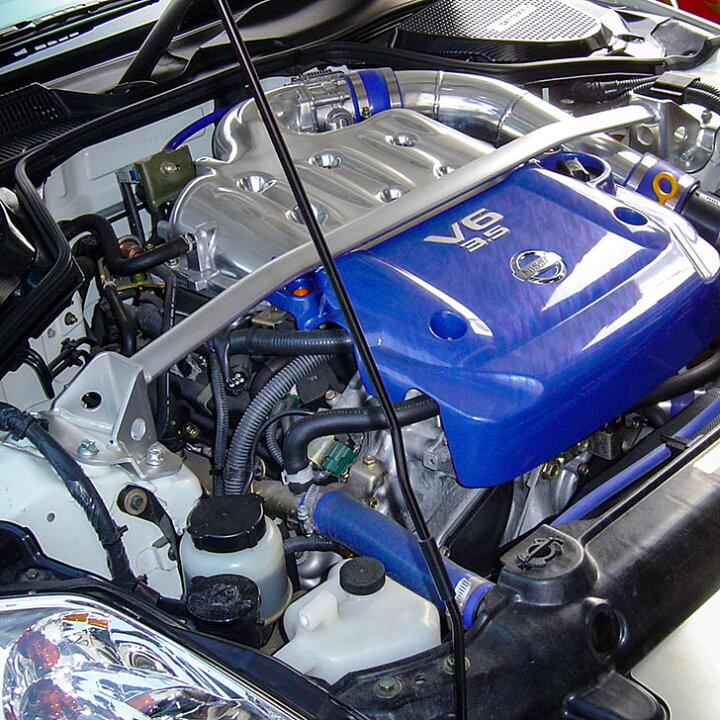 楽天市場】日産 フェアレディZ（Z33）ストラットタワーバー /アルミ 