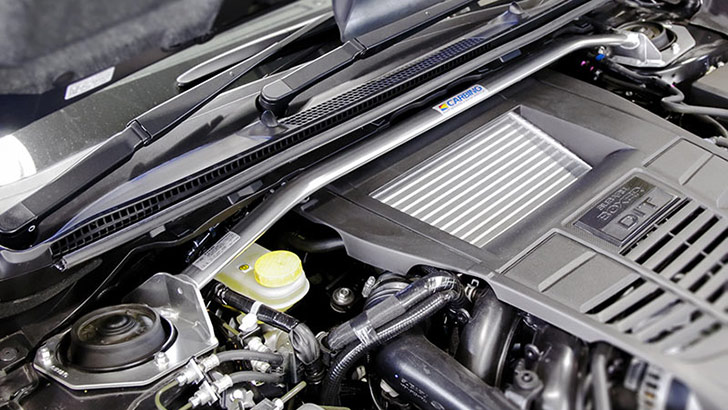 メーカー直販 ボディのねじれを抑えハンドリングやスタビリティーが向上 ボディ補強のスタンダードアイテム スバル Wrx 国内最安値に挑戦 Sti Vab S4 フロント Vmg Vag アルミ ストラットタワーバー タイプi レヴォーグ
