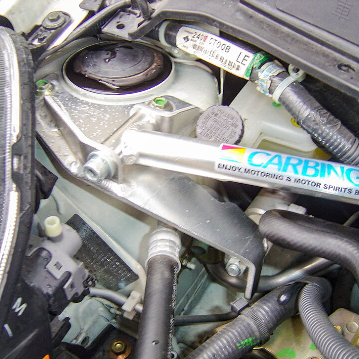 楽天市場】日産 マーチ（K12/AK12/BK12）ストラットタワーバー /アルミ 