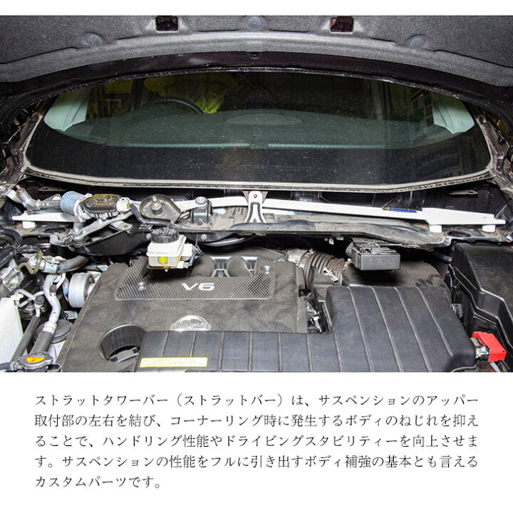 楽天市場】日産 エルグランド（PE52/PNE52/TNE52）ストラットタワー 