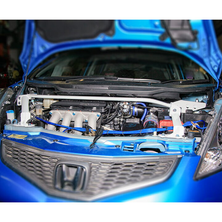 楽天市場】ホンダ フィット（GE6/GE8）ストラットタワーバー /スチール 