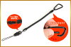 【メール便送料無料】カラビナコイルストラップSCL-K04BK12cm-50cm【ブラック】【10P12May14】【楽ギフ_包装】