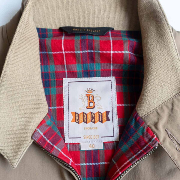 楽天市場】【定番】 BARACUTA 【G9 スウィングトップ ハリントン 