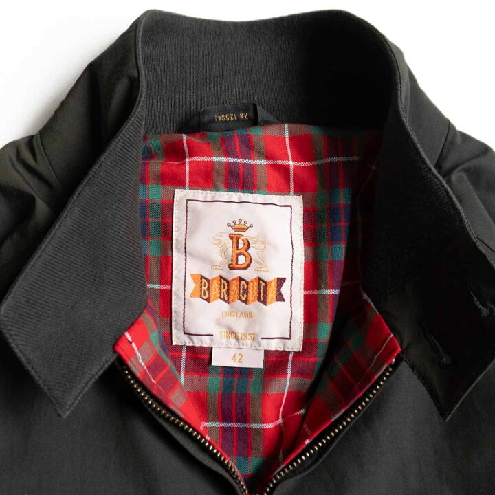 楽天市場】【定番】 BARACUTA 【G9 スウィングトップ ハリントン 