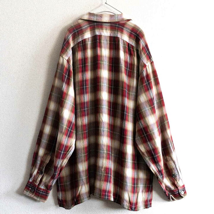 楽天市場】【90S/三ツ星タグ】RRL 【オープンカラー オンブレチェック  
