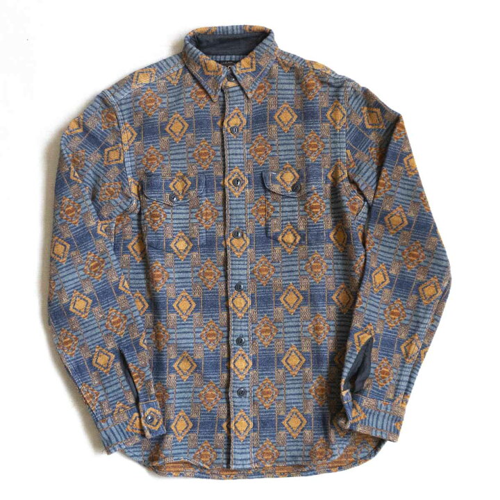 楽天市場】【極美品】RRL 【Native Work Shirt】XS ネイティブ ワーク  