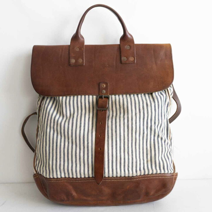 楽天市場】【希少】RRL 【キャンバス×レザー 2WAY ショルダー 