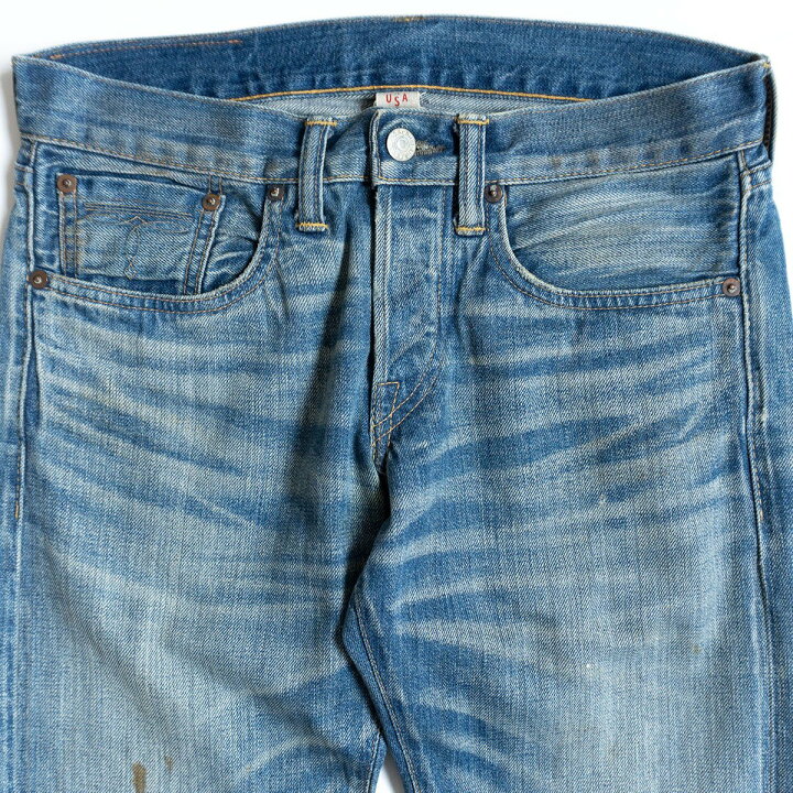 楽天市場】【美品】 RRL 【SLIM FT REPAIRED BARNET JEANS】28×30 